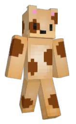 Friend's Minecraft skin wearing the MineCon 2016 cape