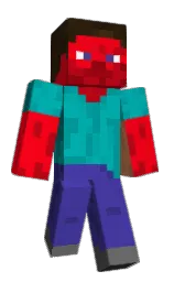 red and gigas Minecraft skin — Classic model