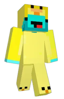 Front of Minecraft skin
