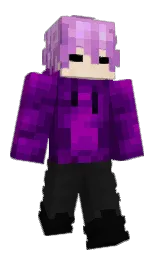 Klypsaa's Minecraft skin wearing the Follower's cape