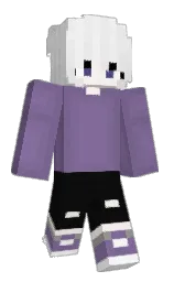 rum and cod gray Minecraft skin — Classic model