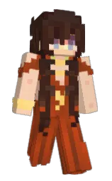 cork and cognac Minecraft skin — Slim model — first worn by HeavenlyHeart