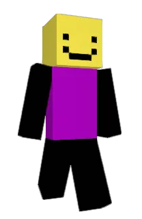 Front of ChocoHollow's skin