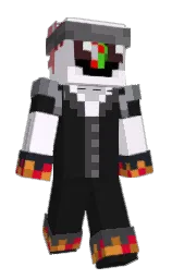 CazSush's Minecraft skin wearing the Cherry Blossom cape