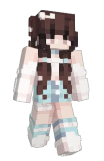 Front of BigHeart's skin