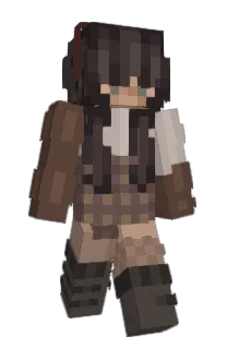 Front of klaart's skin