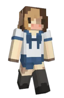 Front of Nyxai's skin