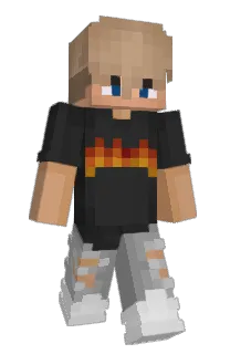 Front of Minecraft skin