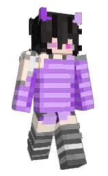 scorpion and biloba flower Minecraft skin — Slim model — first worn by KKyurie