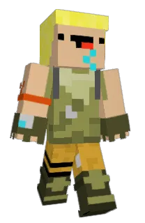 Front of Minecraft skin