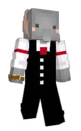 420monta's Minecraft skin wearing the Builder cape