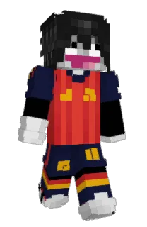 Front of Minecraft skin
