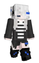 Ashtray_7's Minecraft skin wearing the 15th Anniversary cape