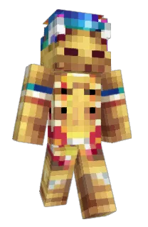 Front of GarnetMC's skin