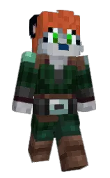 celtic and black bean Minecraft skin — Slim model — first worn by ImmaculateAnimal