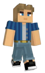 Despawned's Minecraft skin wearing the MineCon 2011 cape