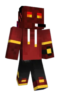 Front of MagmaCane's skin