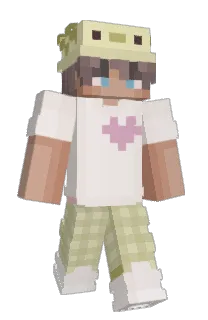 Front of lefw's skin