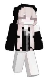 cod gray and white Minecraft skin — Slim model