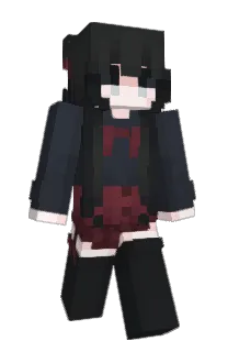 Front of Lania's skin