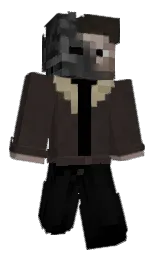 HaX___'s Minecraft skin wearing the Twisted cape