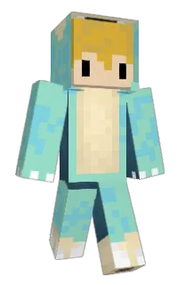 Front of Minecraft skin