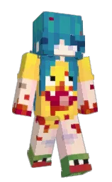 karry and golden tainoi Minecraft skin — Slim model — first worn by vendetta1338