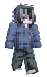 Slim Minecraft skin