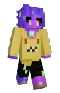 Front of Deusphage's skin