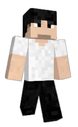 white and wheat Minecraft skin — Classic model — first worn by Akitaaaa1