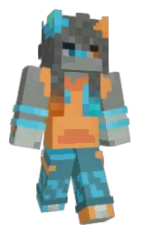 storm dust and porsche Minecraft skin — Classic model — first worn by Fruity0cto