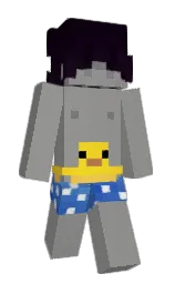 ishwz's Minecraft skin wearing the Home cape