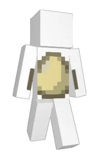 Front of EggWithFeet's skin