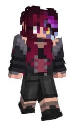 woodsmoke and new york pink Minecraft skin — Slim model — first worn by LilyEmilia
