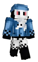 TheMurkrow's Minecraft skin wearing the Pan cape