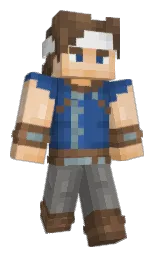 astronaut and shingle fawn Minecraft skin — Classic model — first worn by LimeMuncher