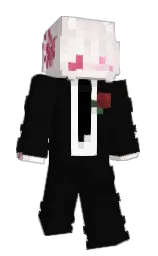 woodsmoke and cod gray Minecraft skin — Slim model