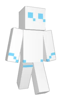 Front of Fiksd's skin