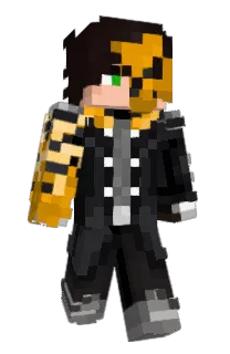 Front of Flytrin's skin