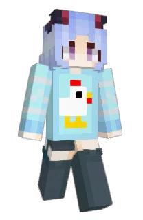 Front of Stycore's skin