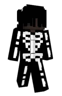 Front of Amethyzt's skin
