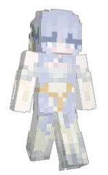 provincial pink and link water Minecraft skin — Slim model — first worn by Lemompi