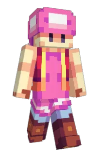 Front of ToadetteGirl's skin