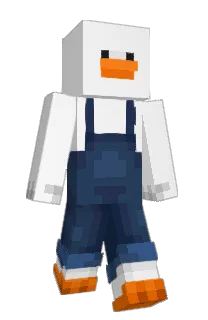 Front of DuckHarvest's skin