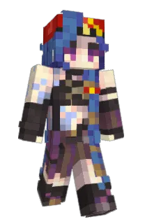 Front of pumpkazin's skin