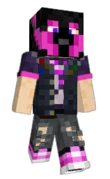wheat and brilliant rose Minecraft skin — Slim model