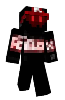 Front of Luckless's skin