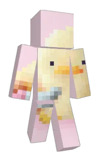 Front of Jecryn's skin