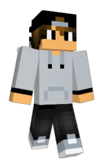 Front of Typken's skin