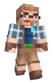 Front of Spentaneous's skin